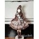 Alice Girl Bear Chocolate Long Sleeve Blouse(1st Pre-Order/3 Colours/Full Payment Without Shipping)